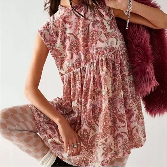 Free People NWT All the Time velvet mini dress in petal
Combo Medium - Picture 1 of 11